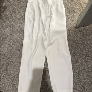 Babaton Cream High-Waisted Pants